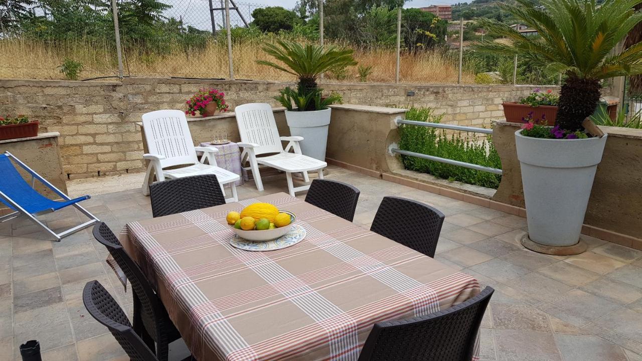 Casa Vacanze Villa Tropia Camastra ex Solfara Exterior foto